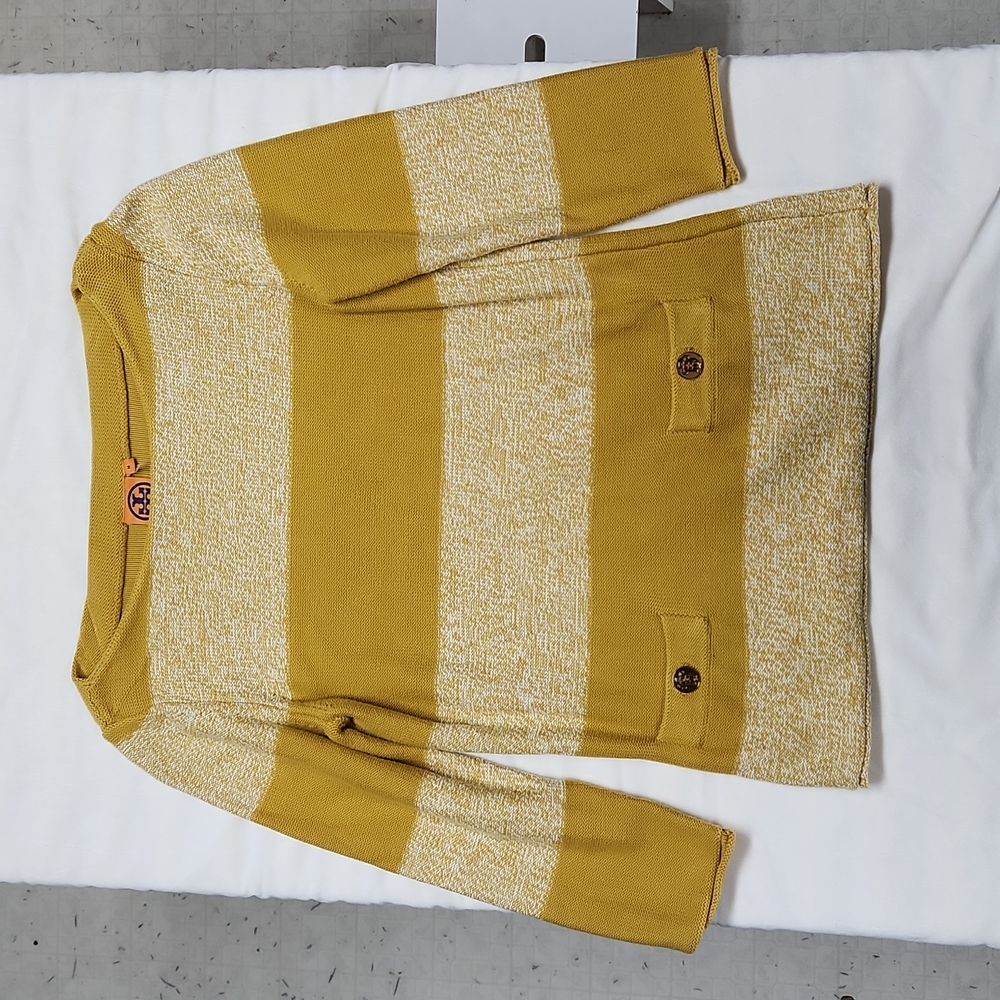 Tory Burch Striped Knit Sweater